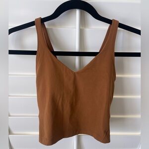 Lululemon Align Tank Top in Copper Brown sz 0
